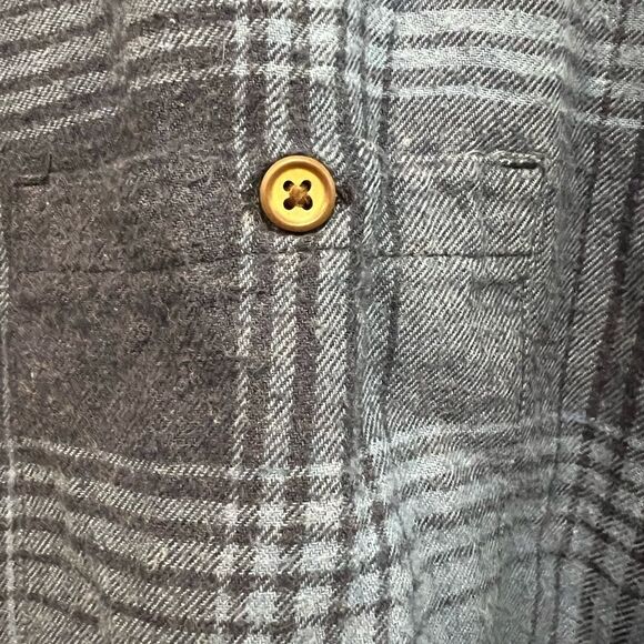 NWT True Craft size XXL blue plaid button down shirt - Picture 9 of 9